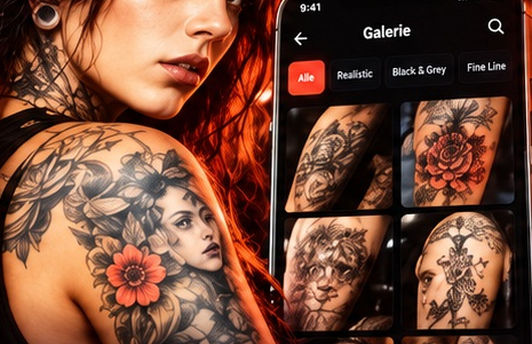 Beispiel einer Tattoo-Studio-App